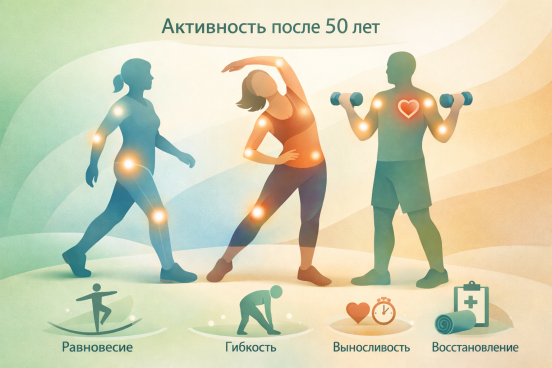 Медики для немедиков: спорт после пятидесяти